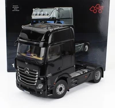 ミニカー 1/18 メルセデス ベンツ トラック NZG 1/18 MERCEDES BENZ ACTROS L 1863 GIGASPACE 4x2 TRACTOR TRUCK 2-ASSI 2023 BLACK 1094/51