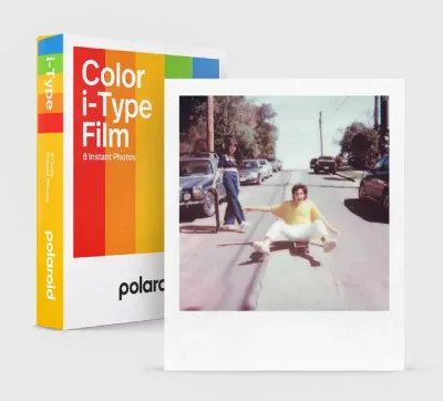Polaroid Originalsインスタントカラーフィルム for i-Type、ホワイト ポラロイド【適格請求書発行事業者登録番号入り領収書対応】