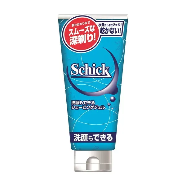 Schick 洗顔もできるシェービングジェル180g