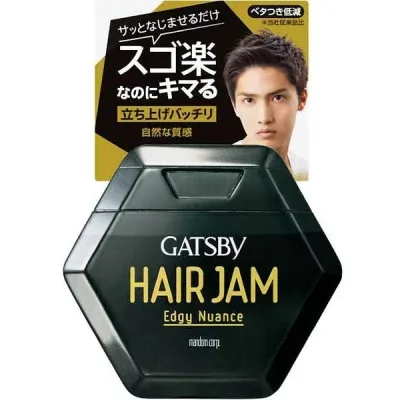 マンダム ギャツビー ヘアジャム エッジィニュアンス 110ml ヘアスタイリングジェル