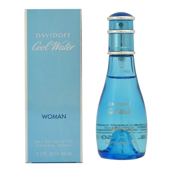 ダビドフ DAVIDOFF 香水 レディース クールウォーター ウーマン オードトワレ 50mL DA-COOLWATERETSP-50 フレグランス 誕生日 新生活 クリスマス プレゼント ギフト