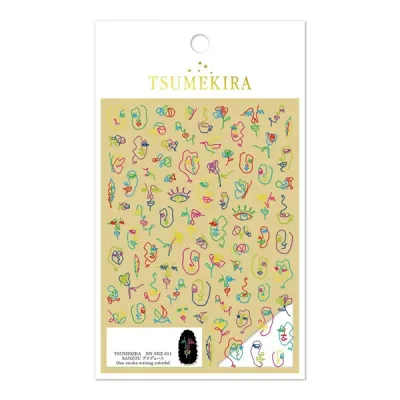 イングカワモト TSUMEKIRA(ツメキラ) SANZOUプロデュース One stroke writing colorful NN-SNZ-011