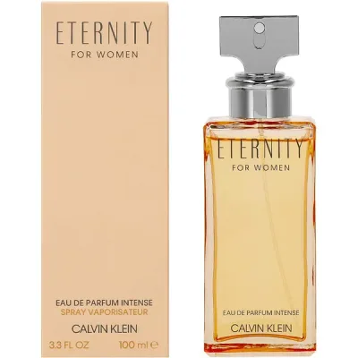 Calvin Klein カルバンクライン 香水 レディース エタニティ フォーウィメン オードパルファム インテンス 100mL CA-ETERNITYLADYSIN-100 フレグランス 誕生日 新生活 クリスマス プレゼント ギフト