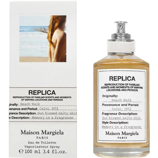 Maison Margiela メゾンマルジェラ 香水 レディース メンズ ユニセックス レプリカ ビーチ ウォーク オードトワレ 100mL MAM-REPLICABEACHWAL-100 フレグランス 誕生日 新生活 クリスマス プレゼント ギフト