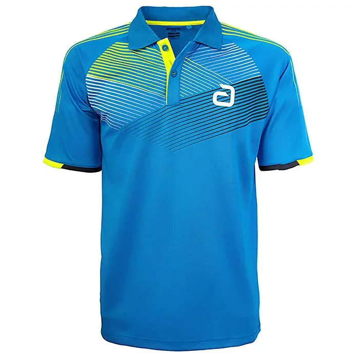 \Start dash for 4 hours! 10% OFF coupon / <Nekopos shipping free shipping> andro 300021202 Table Tennis Game Shirt ANDRO AVOS Blue 26SS