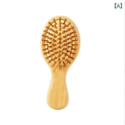 ヘアブラシ レディース ヘアケア用品 クッションブラシ 持ち運び コンパクト 小型 軽量 鋼鉄製ピン 頭皮マッサージ ヘッドスパ リラックス 血行促進 櫛 くし 静電気防止 絡まり解消 サラサラ ツヤ髪 艶出し スタイリング ブラッシング 髪質改良 ケア