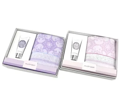ジルスチュアート ギフトセット ギフトセット ハンドクリームxハンカチ (JILLSTUART)【ホリデーギフト コスメ コフレ フレグランス 同僚 上司 女友達 女子 ハンカチ 人気 プチギフト】★☆ プレゼント ギフト
