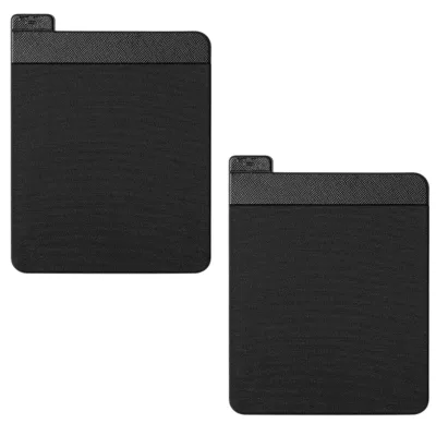 geneX 貼るポケット pc ノートパソコン 背面 ポケット 貼り付け 2個セット ポーチ ガシェット タブレット ケーブル 小物 収納