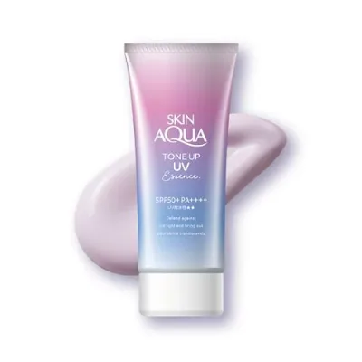 スキンアクア(SKIN AQUA) (skin aqua) トーンアップ UV エッセンス 日焼け止め 透明感アップ 心ときめくサボンの香り ラ