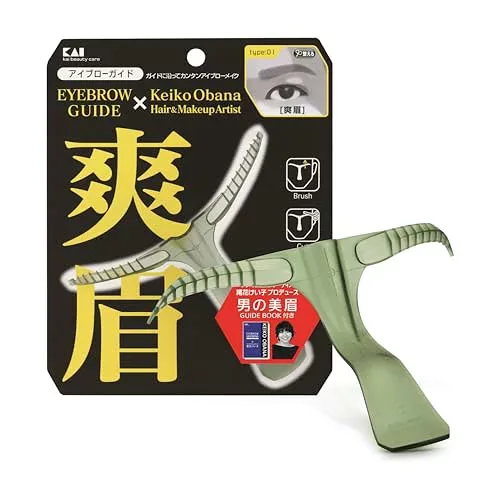 貝印 メンズ アイブローガイド 爽眉 1個 (x 1)