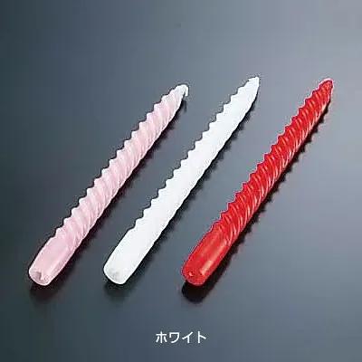 スパイラルキャンドル(1打入) 12インチ 【ホワイト】