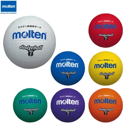 molten -モルテン- ドッジボール 1号球小学校低学年用【D1W】【D1R】【D1B】【D1Y】【D1G】【D1V】【D1OR】