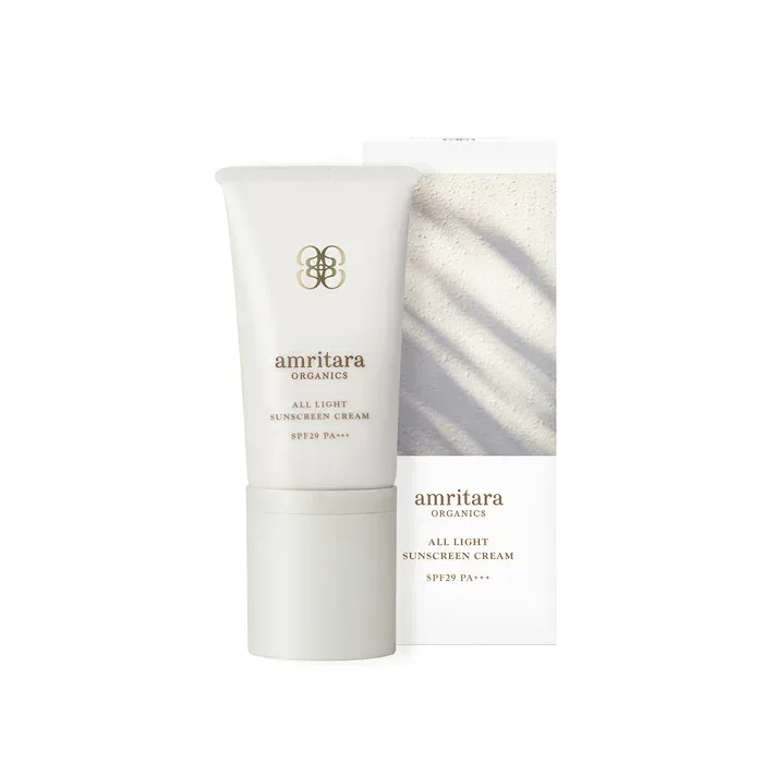 amritara オールライトサンスクリーンクリーム 40g SPF29 PA+++ 日焼け止め ノンケミカル