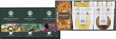 スターバックスコーヒー&スイーツギフト STB-502 内祝い お返し ギフトセット 出産内祝い 結婚内祝い 御祝 初節句内祝 御歳暮 御歳暮 お供え 御供 初盆志 入学 香典返し 粗供養 快気祝い 快気内祝い