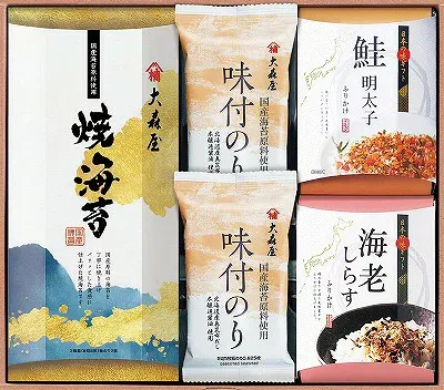 送料無料 送料込 大森屋 海の幸詰合せ OYR-BEK 内祝い お返し 出産内祝い 結婚内祝い 香典返し 粗供養 御歳暮 御歳暮 お供え 御供 初盆志 快気祝い 快気内祝