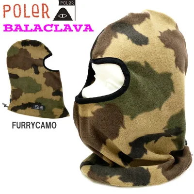 【値下げ】 スノーボード 目だし帽 必需品 POLER ポーラー BALACLAVA バラクラバ 帽子 ビーニー バラクラバ メール便配送