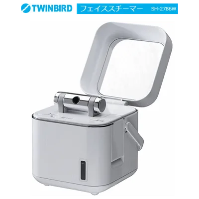 ツインバード フェイススチーマー SH-2786W ★イオン化された微細スチームが肌の角質層までしっかりなじみます。【あす楽】【オススメ】【セール】【即納】