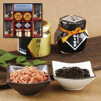 海の恵詰合せ ZS-EZ 送料無料 調味料 食品 ギフト 内祝い お祝い お返し 出産内祝い 結婚内祝い 香典返し お供え のし包装 メッセージカード無料 内祝い 退職 お礼