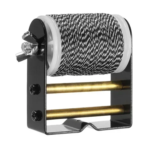 PATIKIL ボウストリング サービング スレッド ジグ 131 ヤード/120 メートル 直径 0.02 " / 0.4 mm 黒/ホワイト