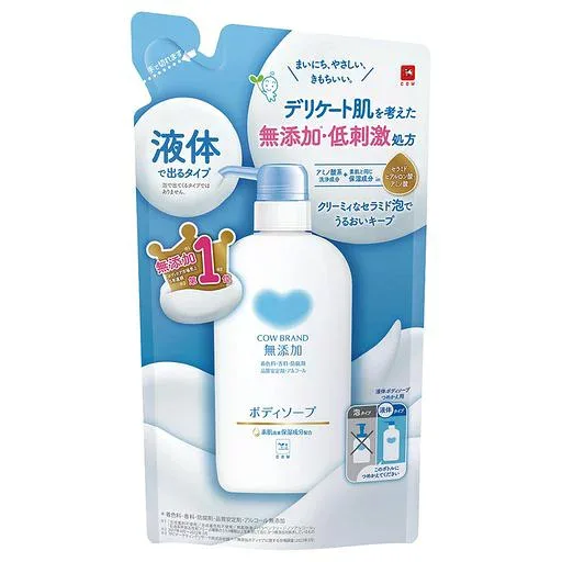 カウブランド 無添加 カウブランド無添加 ボディソープ 詰替用 380ml