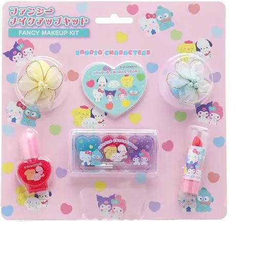 レイス(Race) サンリオキャラクターズ ファンシーメイクアップキット ぷにきゅきゅ ピンク 6才以上 コスメ アクセサリー250712
