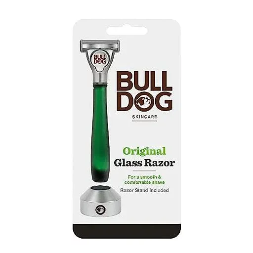 Bulldog(ブルドッグ) オリジナル 5枚刃 グラスホルダー ホルダー(刃付き) グリーン 髭剃り カミソリ
