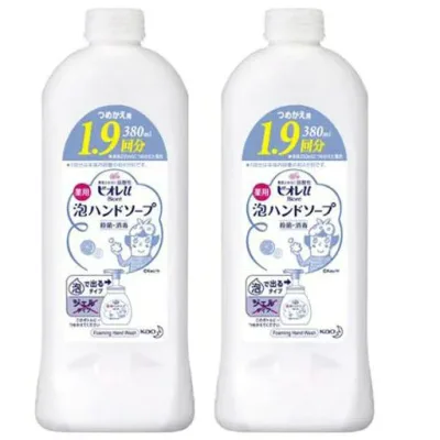 ビオレu 泡ハンドソープ 詰替380mlX2個