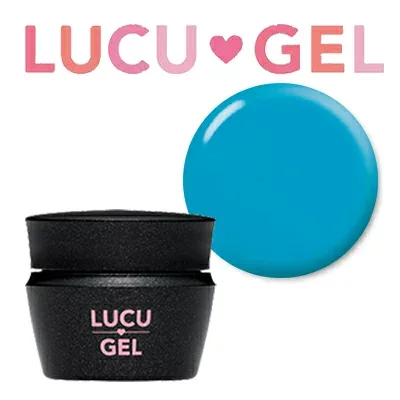 ルクジェル カラージェル3.5g BLM14 ネイティブブルー【LUCUGEL】ターコイズブルー。1度塗りでもはっきりと発色する鮮やかなターコイズです♪