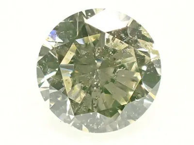 0.524ct VERY LIGHT GREENISH YELLOW SI2 イエローダイヤモンド ルース
