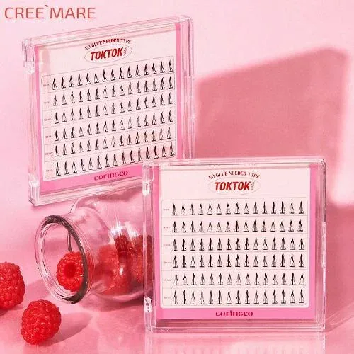 เครื่องสำอางเกาหลี Tok Tok Hara No Glue Eyelash mb0091 แต่งหน้า