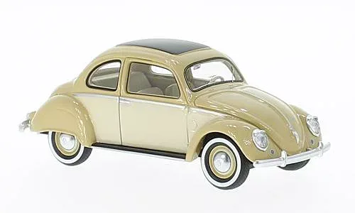 NEO SCALE MODELS 1/43 フォルクスワーゲン Stoll クーペ ダークベージュ/ライトベージュ VW Coupe, dunkelbeige/hellbeige