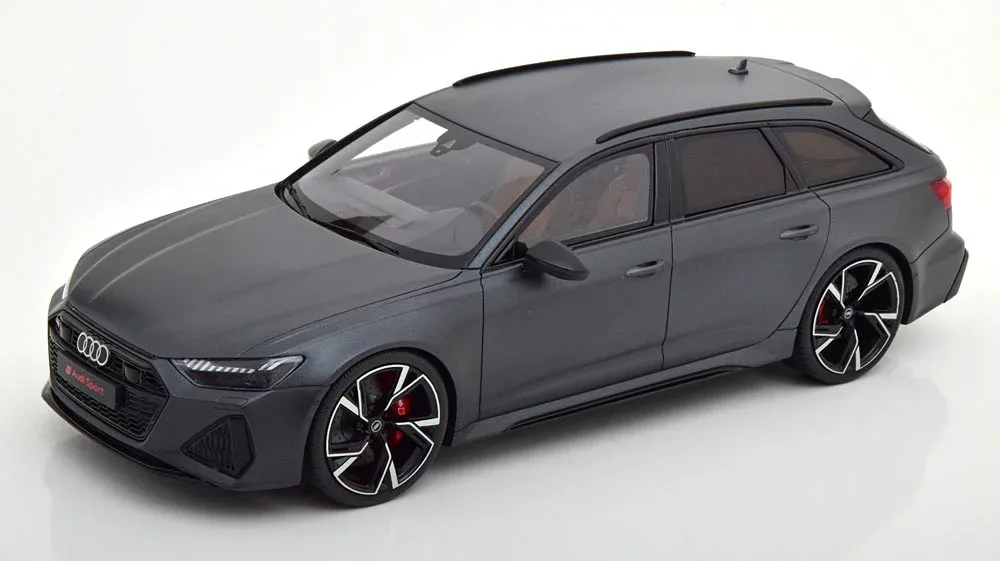 GTスピリット 1/18 アウディ RS6 アバント 2020 マットグレー 1999台限定 GT Spirit 1:18 Audi RS6 Avant 2020 matt-grey Limited Edition 1999 pcs