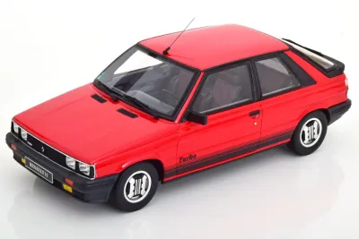 オットー 1/18 ルノー 11 ターボ 1985 レッド ブラック 1500台限定Otto Mobile 1:18 Renault 11 Turbo 1985 red black Limited Edition 1500 pcs
