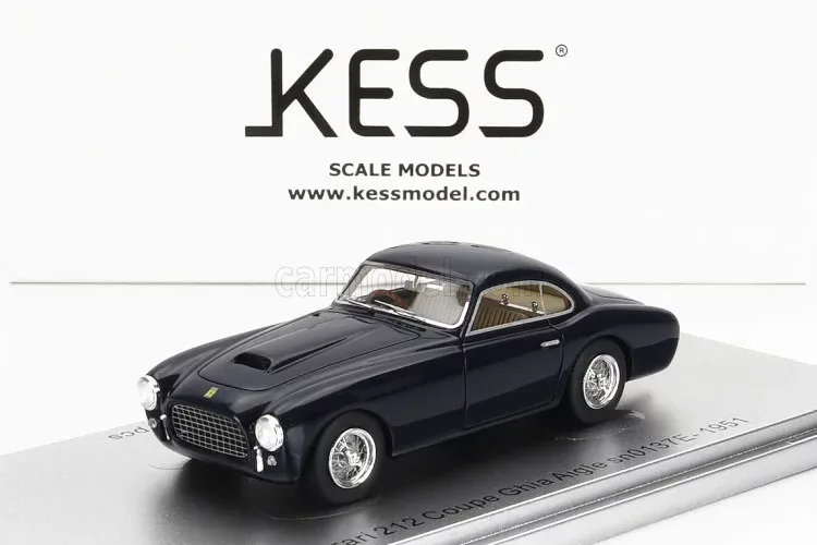 KESS 1/43 フェラーリ 212 ギア AIGLE sn.0137E クーペ 1951 ブルーKESS-MODEL 1/43 FERRARI 212 GHIA AIGLE sn.0137E COUPE 1951 BLUE