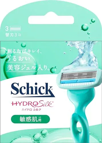 Schick(シック)ハイドロシルク 敏感肌用 替刃(3コ入) カミソリ