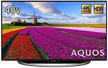 【中古】 シャープ 40V型 液晶 テレビ AQUOS LC-40U45 4K HDR対応 低反射パネル搭載