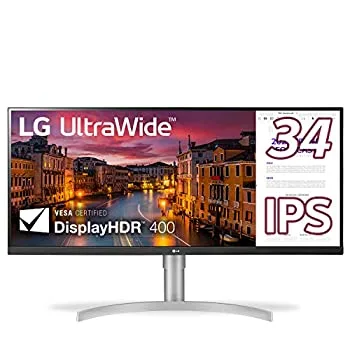 【中古】 LG モニター ディスプレイ 34WN650-W 34インチ ウルトラワイド (2560X1080) IPS 非光沢 Display HDR 400 FreeSync HDMI×2 DisplayPort