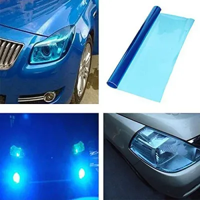 【中古】【未使用・未開封品】DIYAH 12?x 48インチセルフ粘着ヘッドライト、テールライト、フォグライトティントビニールフィルム 20170109002