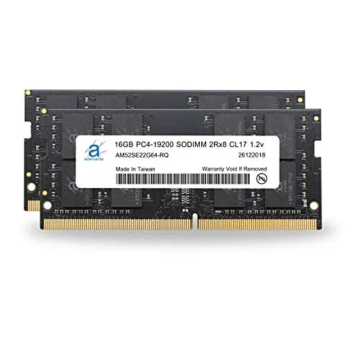 【中古】【未使用・未開封品】Adamanta 32?GB ( 2?x 16gb )ノートPCメモリアップグレードfor Asus Republic Of Gamers ROG g701vi ddr4?2400?MHz pc4???19200?SODIMM