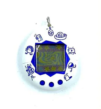 【中古】バンダイ(BANDAI) 新種発見 たまごっち 白(ブルー文字)