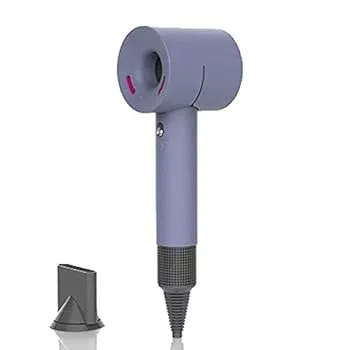 【中古】Katigan パープル ソフトシリコーンカバー、用 超音速ヘアドライヤー用 ブロワー用カバースキン360完全充電ケース
