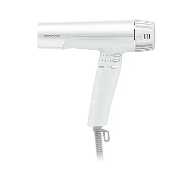 【中古】テスコム ヘアドライヤー プロテクトイオン 軽量 冷温風 ラク抜きプラグ TD770A-W