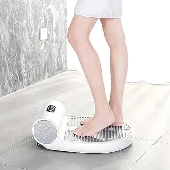 【中古】ボディドライヤー、ボディヘアドライヤー、自然温風/冷風、全身防水ブロードライヤー、360°加熱ペットドライ、浴室用、足元タッチパネル乾燥機