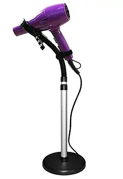 【中古】伸縮式 フレキシブルアーム ドライヤースタンド ヘアドライヤー スタンド ホルダー クリップ 置き型 卓上 ペット ネイル tast-adrystand