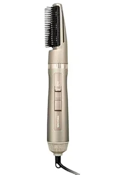 【中古】テスコム ヘアドライヤー カールドライヤー マイナスイオン 軽量 冷温風 回転式コード ラク抜きプラグ ゴールド TC365A-N