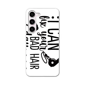 【中古】Galaxy S23 用 ハードケース SC-51D / SCG19 共通対応 igcase 031774 美容院 ドライヤー おしゃれ ヘアサロン