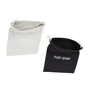 【中古】HAKIDZEL ヘアドライヤーホルダーバッグセット 丈夫なヘアブロワーバッグ 巾着型クリエイティブ収納バッグ ホテル用