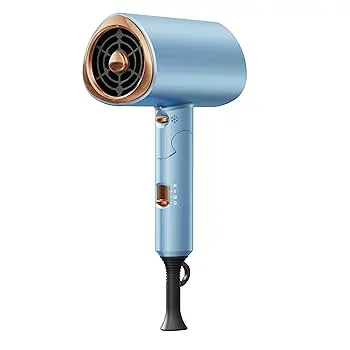 【中古】ドライヤー 大風量【2025年春夏限定 美容師監修】速乾 ヘアドライヤー 2000万 マイナスイオン 静電気抑制 57℃恒温 3段階調整 過熱防止 コンパク