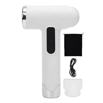 【中古】ヘアドライヤー、100000rpm 200W ブロードライヤープロフェッショナルヘアブロードライヤー高速トラベルヘアドライヤーノズル付き、USB 充電式低