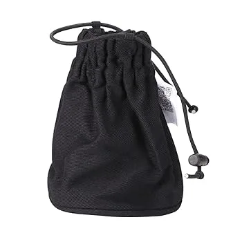 【中古】MUSISALY ヘアドライヤーポケットバッグ ナイロンカバー ヘアドライヤーディフューザースタイリングツール用 ブラック